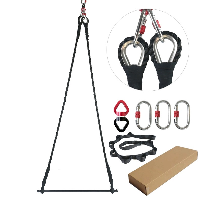 Pilates Toning Ball - Professional Aerial Trapeze Bar Set Premium