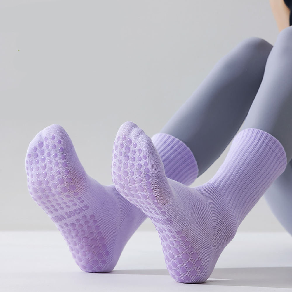 Pilates & Yoga Unleashed Studio Tuckahoe - High Quality Women Yoga Socks Colorful