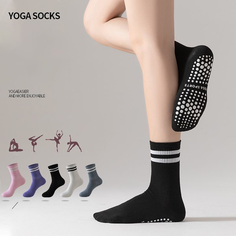 Pilates & Yoga Unleashed Studio Tuckahoe - Dreamlikelin 1 Pair Women's Mid-Calf Yoga