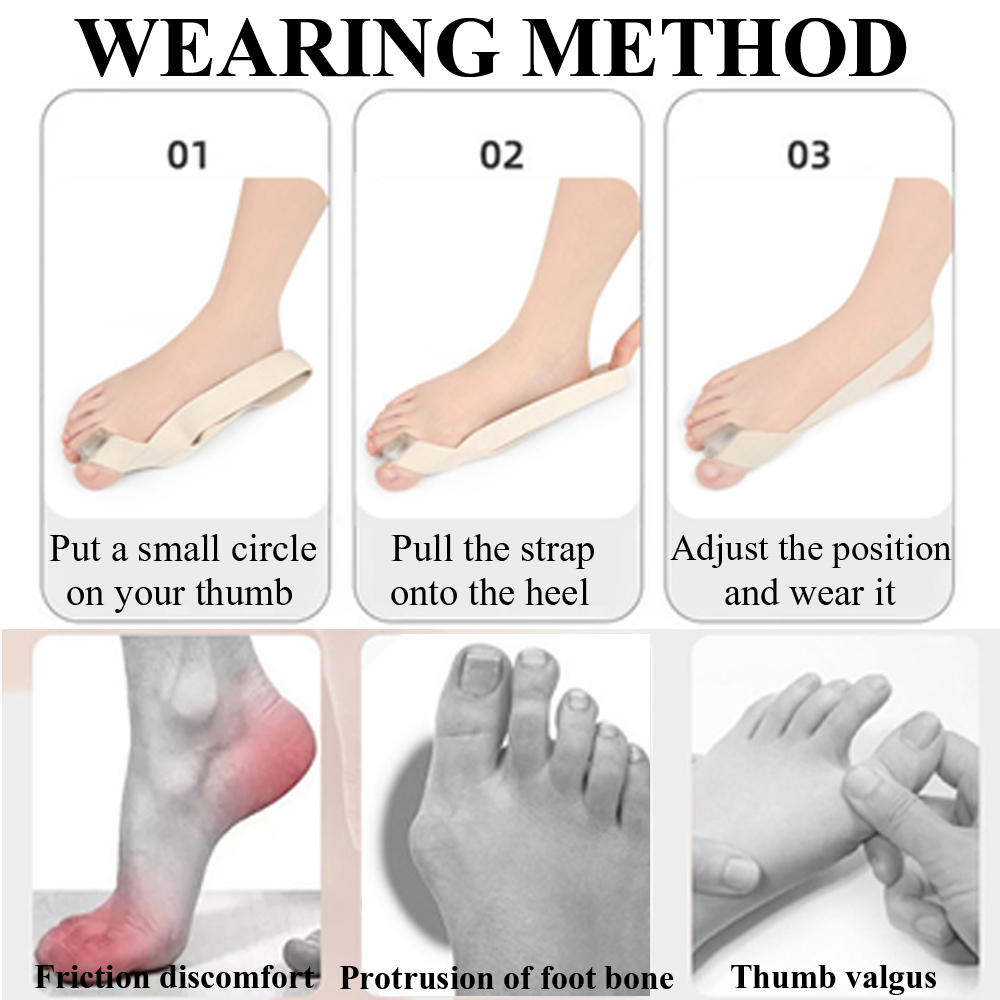 One Side Hallux Valgus Correct - огляд і ціна Toe Separator Silicon