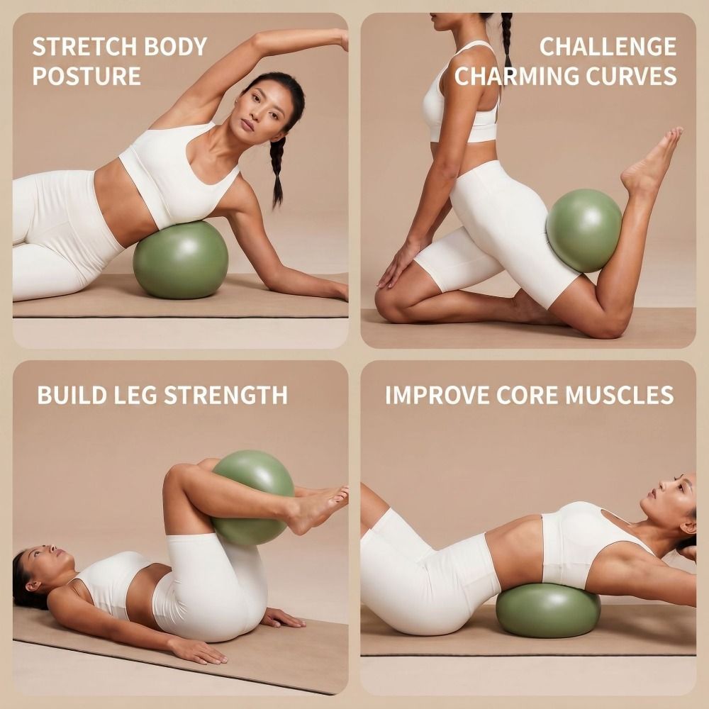 Household 22 cm Yoga Ball Soft - огляд і ціна Pilates Toning Ball