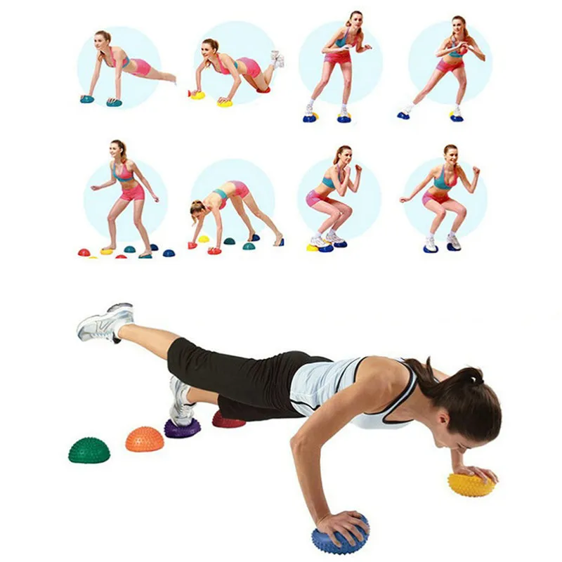 1pcs 16cm Yoga Ball PVC Inflat - огляд і ціна Pilates Toning Ball
