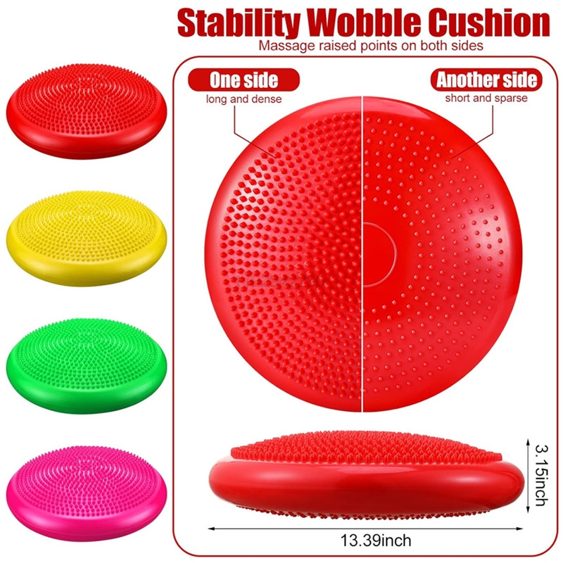 13.5in / 34cm Inflated Wobble  - огляд і ціна Exercise Disc Inflatable