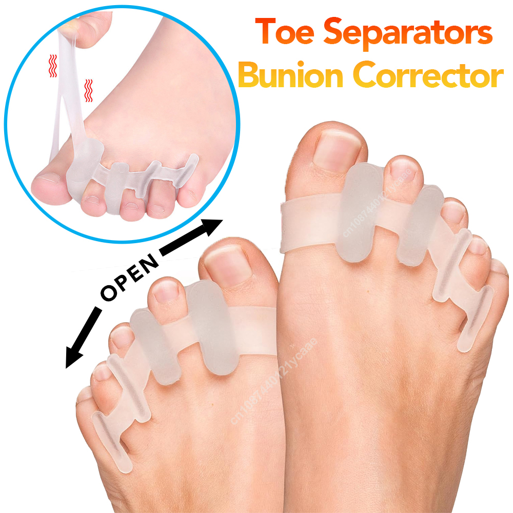 1 Pair Silicone Toe Separator  - огляд і ціна Toe Separator Silicon