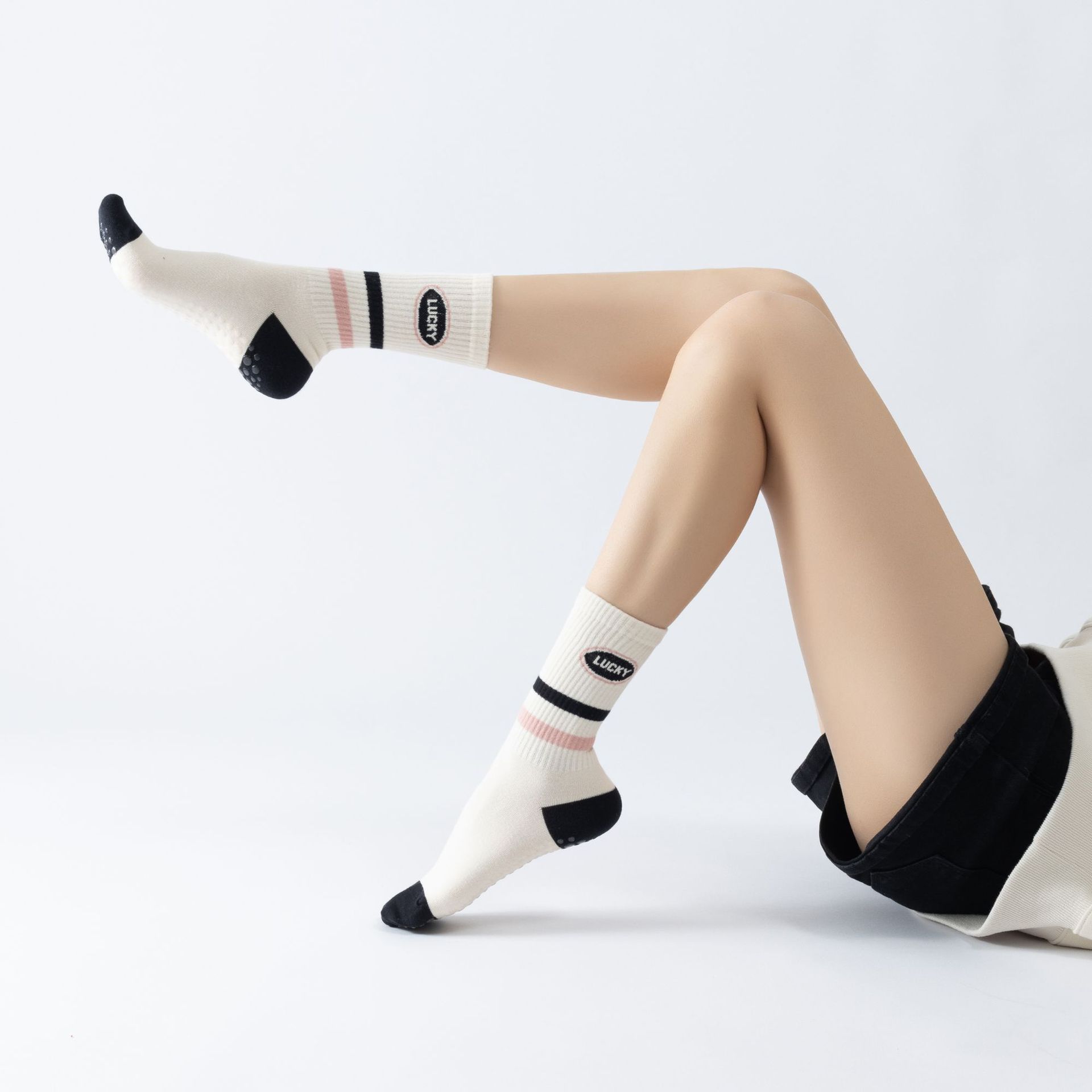 Stripes Yoga Aerobics Socks Wo - огляд і ціна Pilates Yoga Zumba