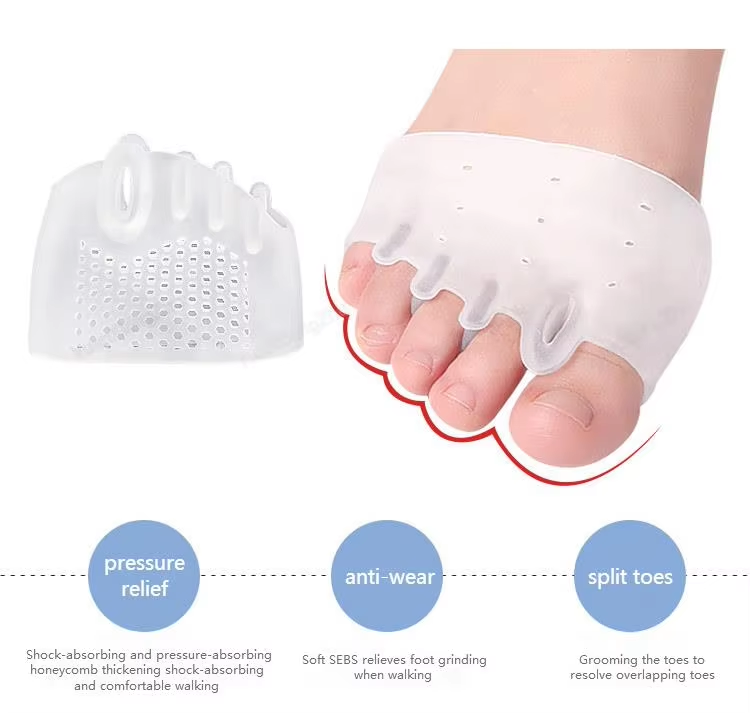 Forefoot cushion, silicone ins - огляд і ціна Toe Separator Silicon