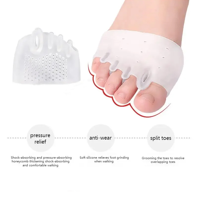 Five-hole Honeycomb Metatarsal - огляд і ціна Toe Separator Silicon