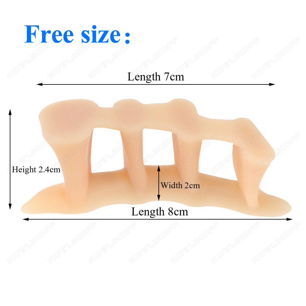 Toe Protective Toes Separator  - огляд і ціна Toe Separator Silicon