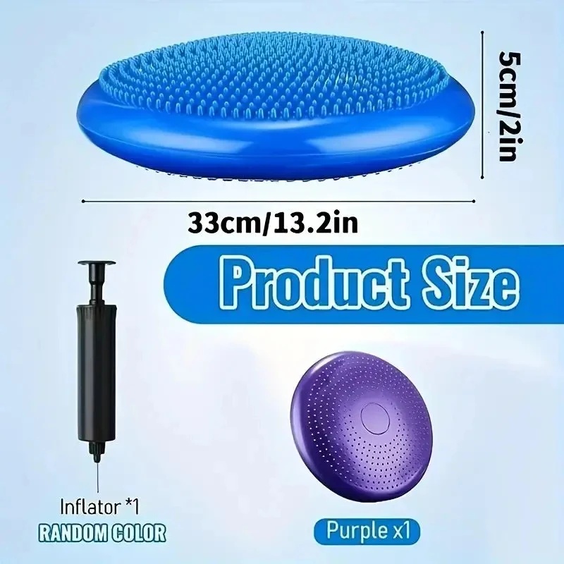 Inflatable Balance Pad Yoga Ma - огляд і ціна Exercise Disc Inflatable