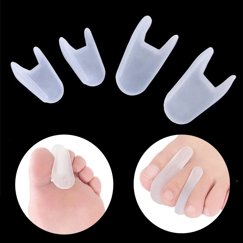 1Pair Foot Care Tool Gel Toe S - огляд і ціна Toe Separator Silicon