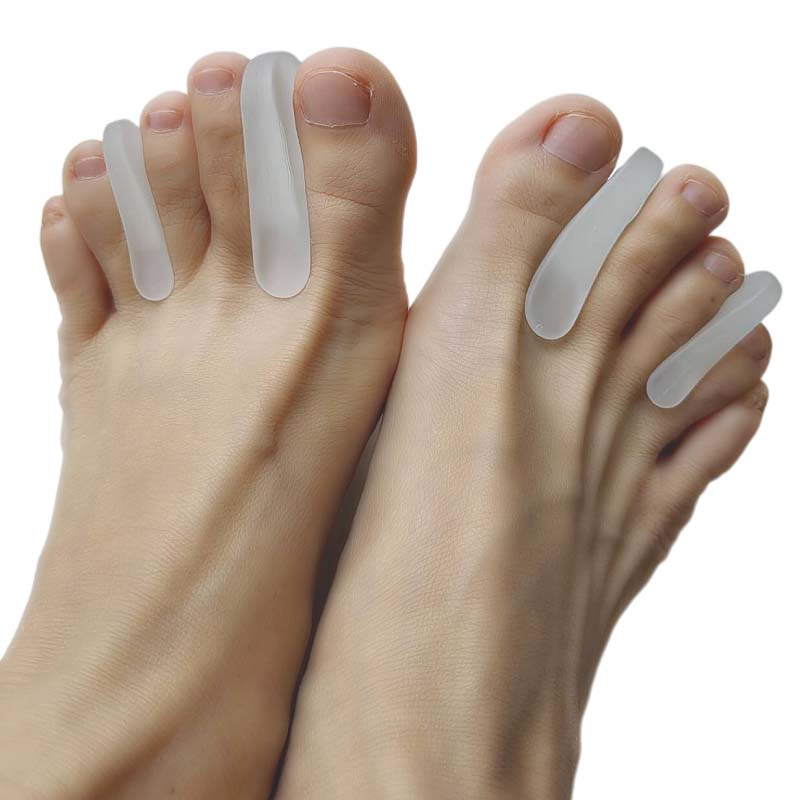 1Pair Foot Care Tool Gel Toe S - огляд і ціна Toe Separator Silicon