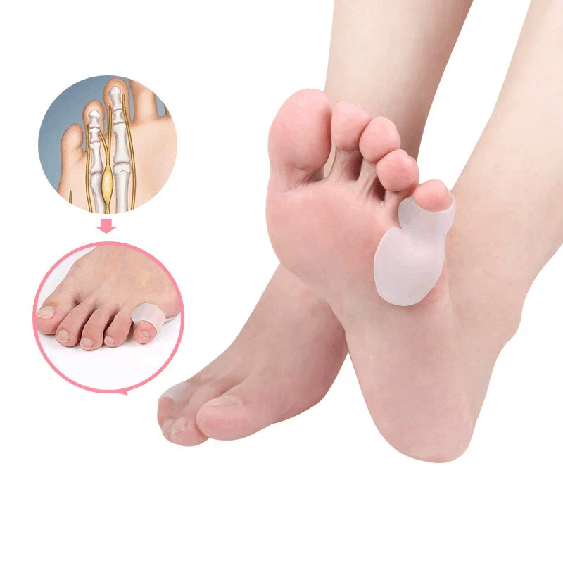 1/2/5Pairs Pinky Toe Protector - огляд і ціна Toe Separator Silicon