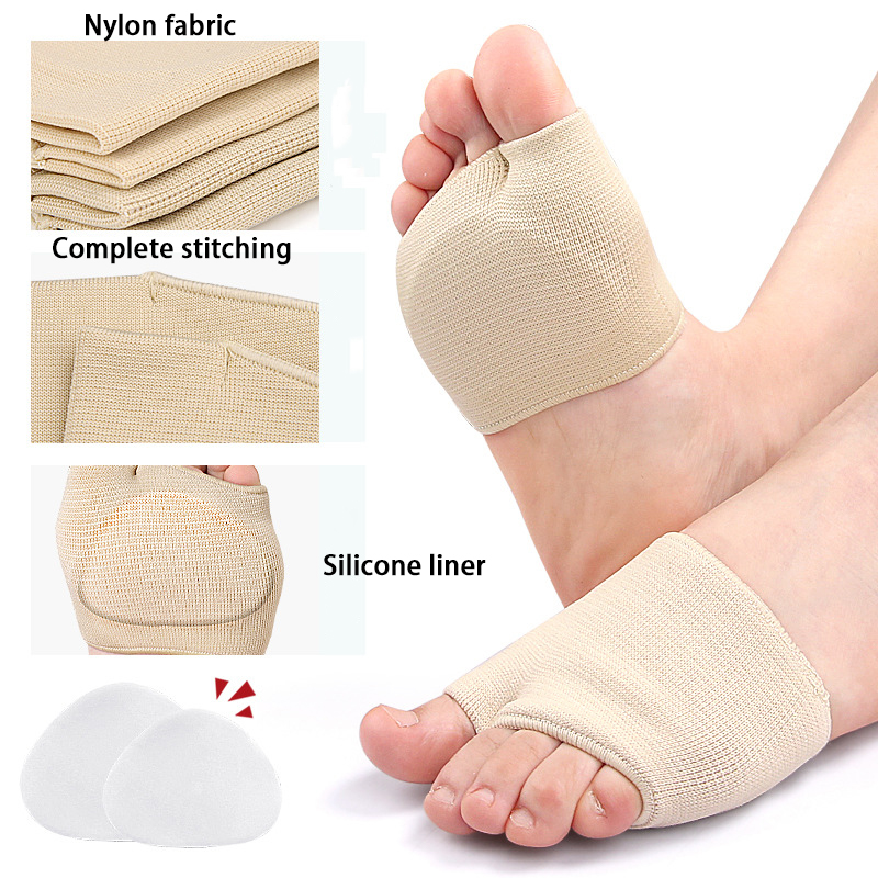 Silicone Shoe Pads Forefoot Cu - огляд і ціна Toe Separator Silicon