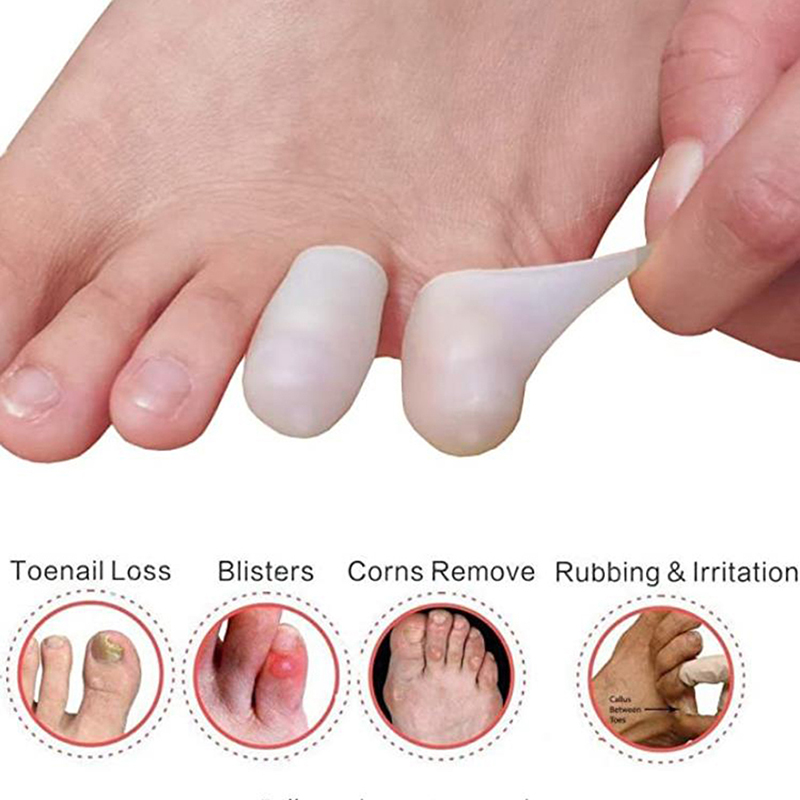 NEW 2Pcs Silicone Gel Little T - огляд і ціна Toe Separator Silicon