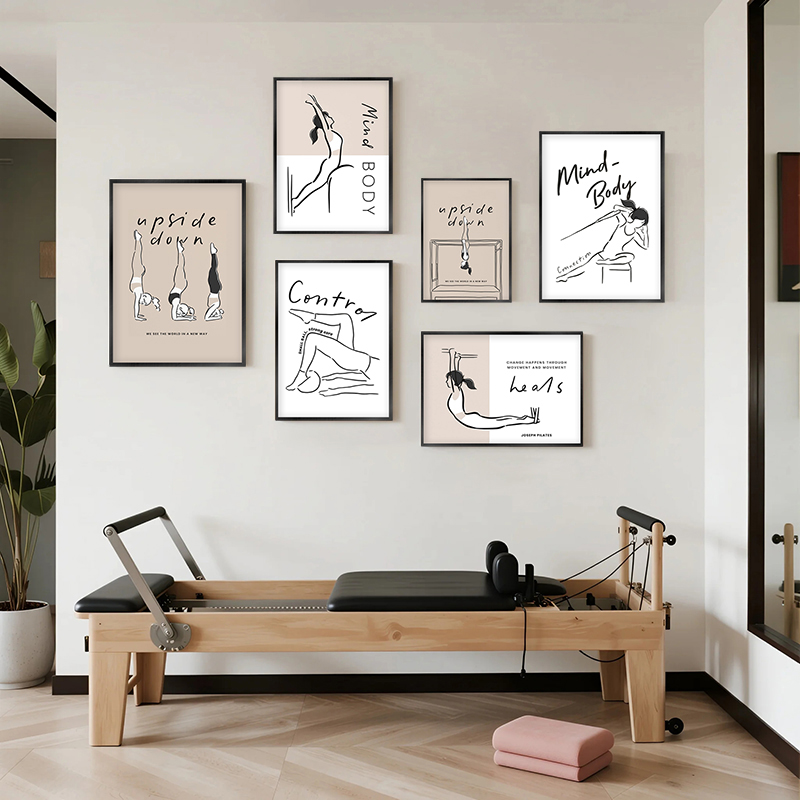 Pilates Pose Art Prints Modern - огляд і ціна Pilates Yoga Movement