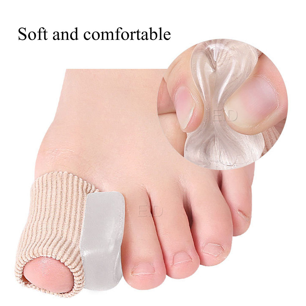 2 PCS Silicone Gel Thumb Corre - огляд і ціна Toe Separator Silicon