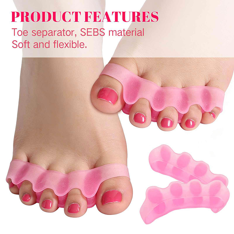 1Pair Silicone Toe Separators  - огляд і ціна Toe Separator Silicon