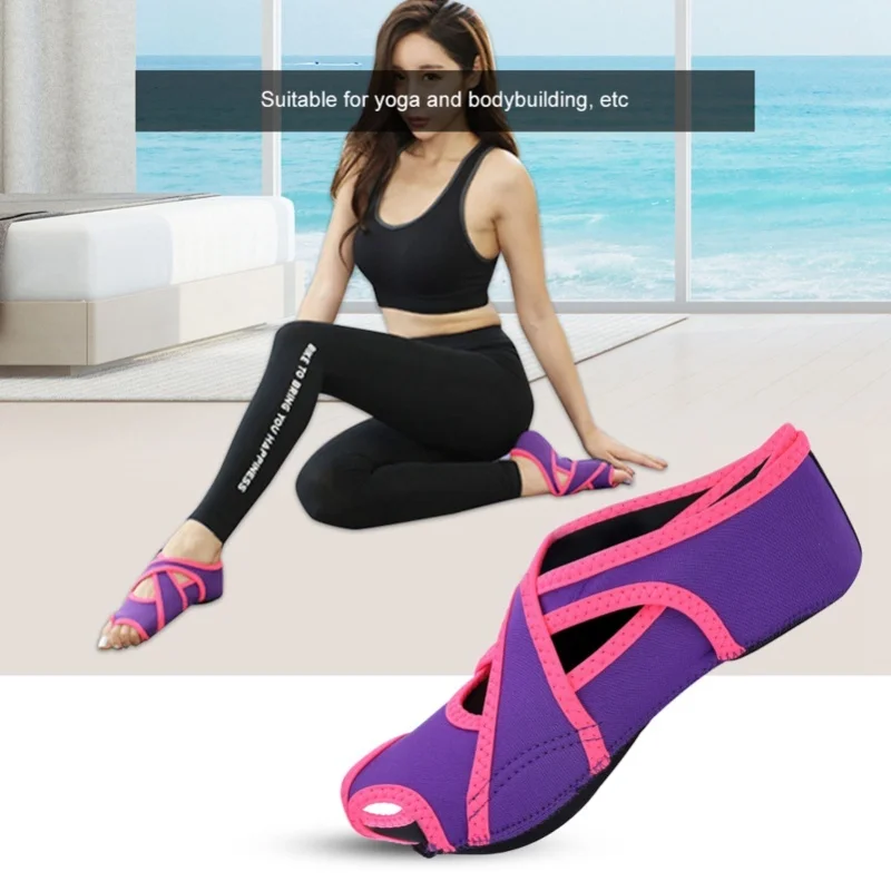 Adult Anti-Slip Gripped Yoga S - огляд і ціна Pilates Yoga Footwear