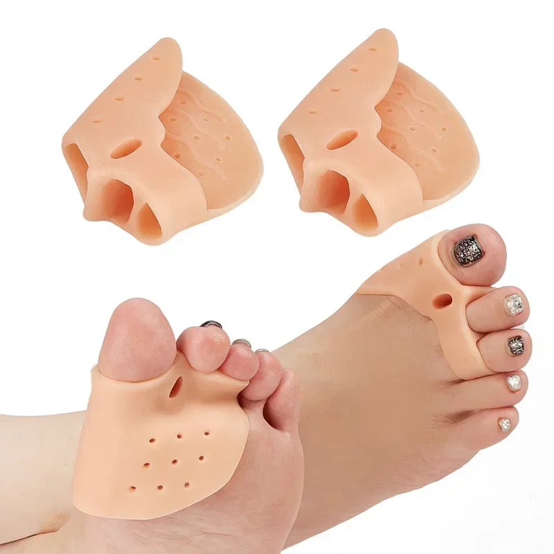 1 Pair Silicone Toe Corrector  - огляд і ціна Toe Separator Silicon