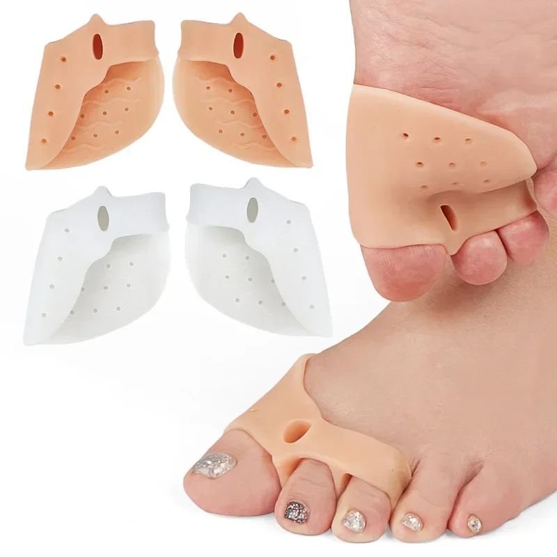 1 Pair Silicone Toe Corrector  - огляд і ціна Toe Separator Silicon