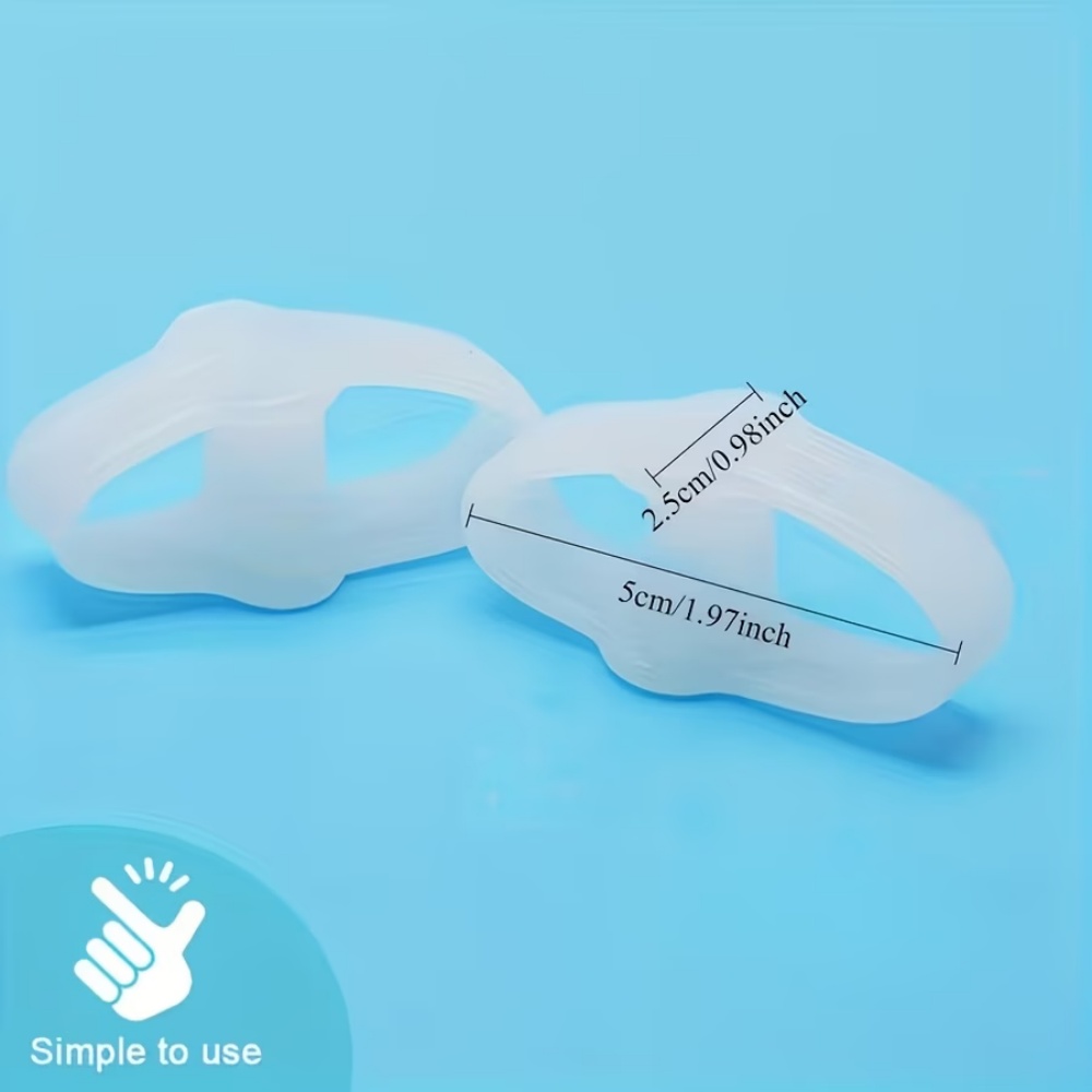 4 White Silicone Toe Separator - огляд і ціна Toe Separator Silicon