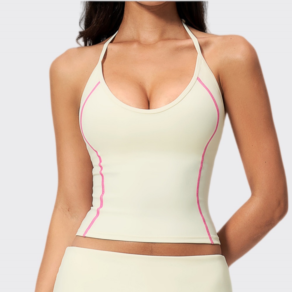 Woman Halter Yoga Tank Top Gym - огляд і ціна Pilates Yoga Clothes